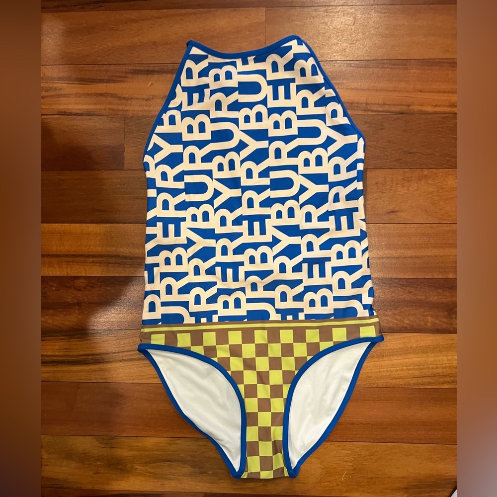 Burberry girls swim size 14, new with tags